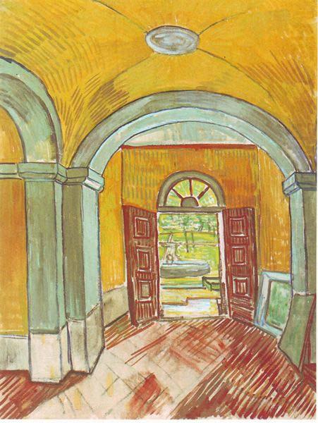 Vincent Van Gogh Entrance of the Hospital china oil painting image